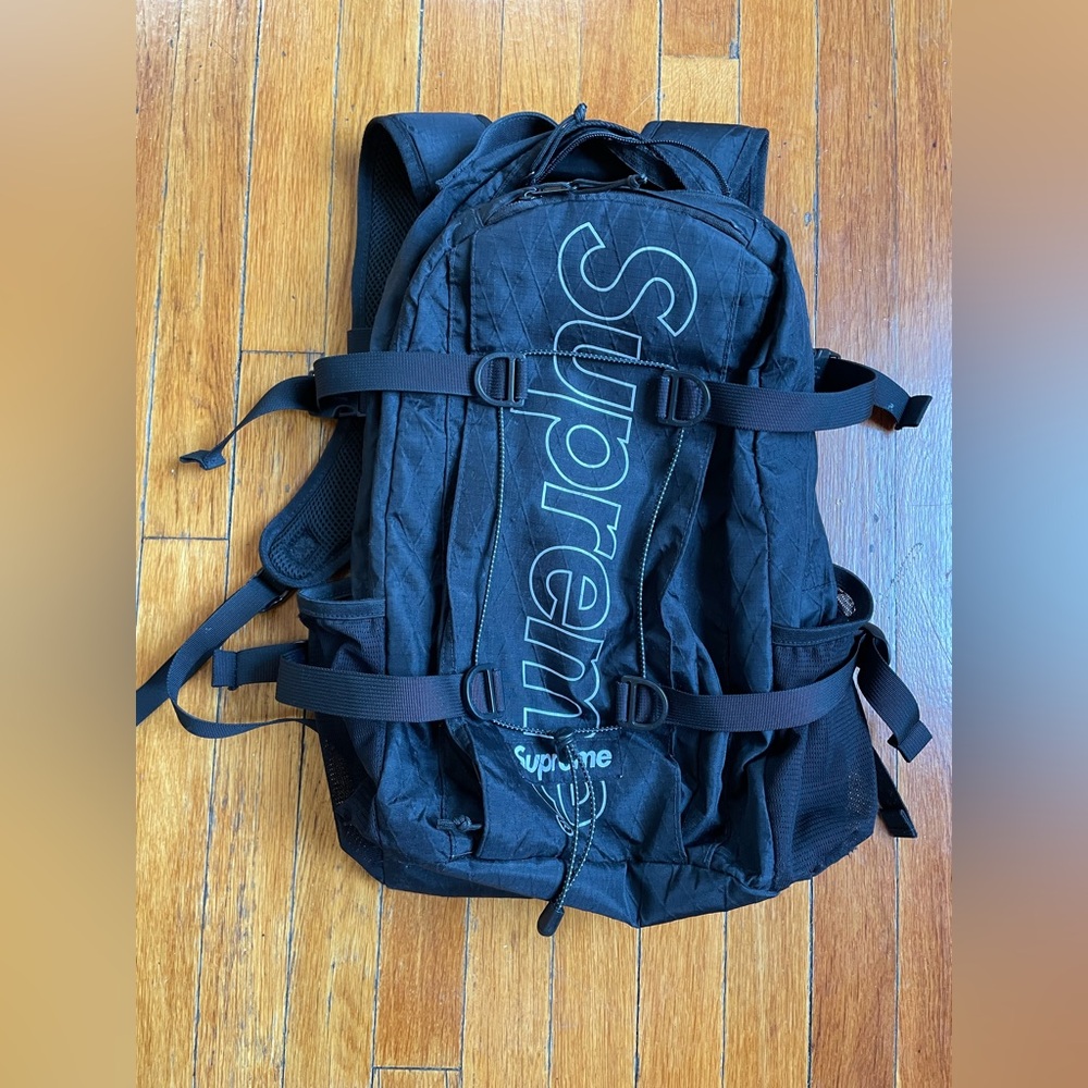 Authentic supreme backpack.